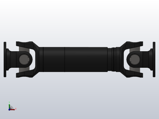 SW-I90-A-385SWC-1型--轻型十字轴式万向联轴器前视缩略图