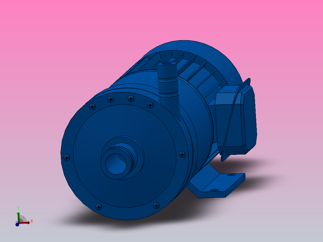 CQF型塑料磁力泵（进口直径10~20）[14CQF-5]主视图