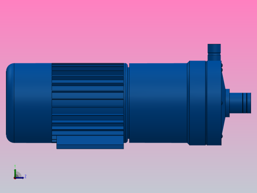 CQF型塑料磁力泵（进口直径10~20）[14CQF-5]左视缩略图