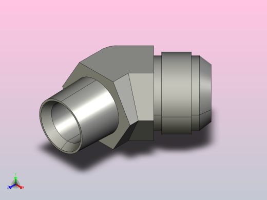 16 12 vtx s硬管接头正等轴测缩略图