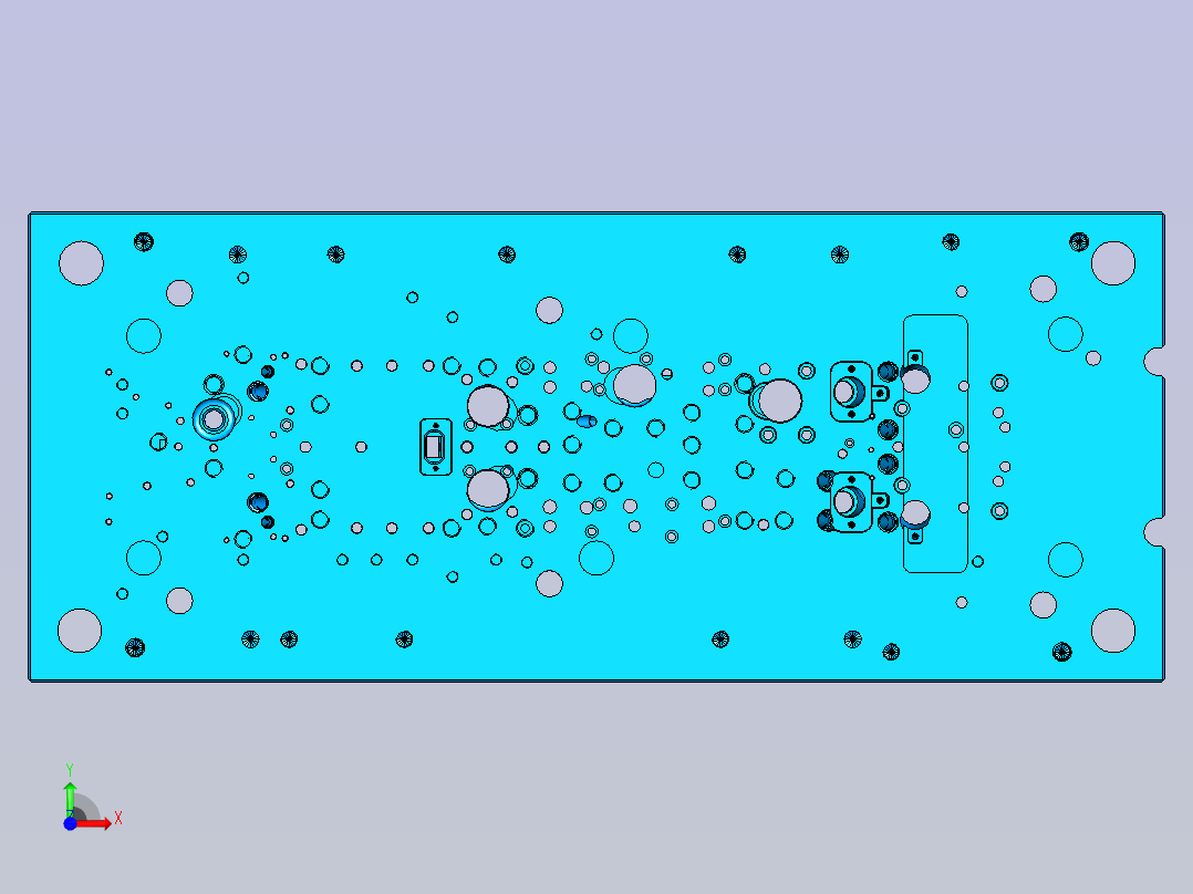 练习汽车模具qichemuju前视图
