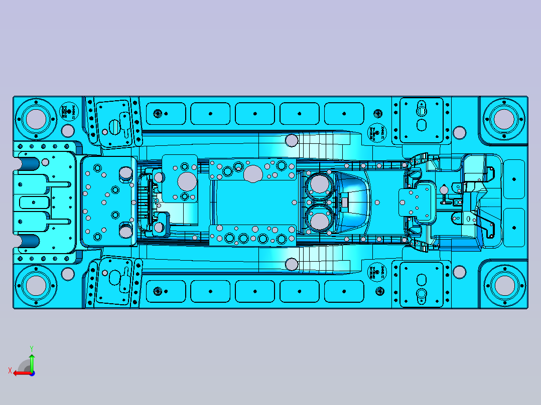 练习汽车模具qichemuju后视图