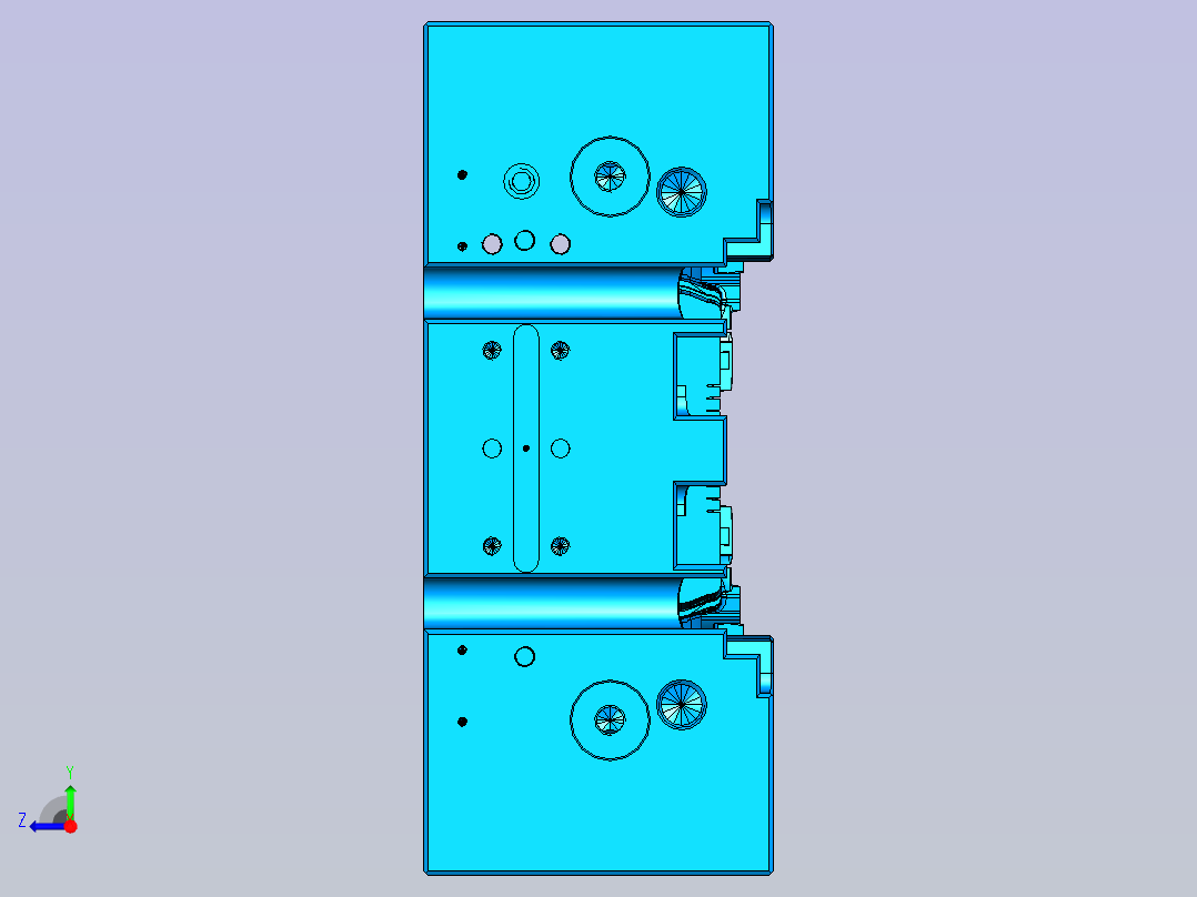 练习汽车模具qichemuju右视图