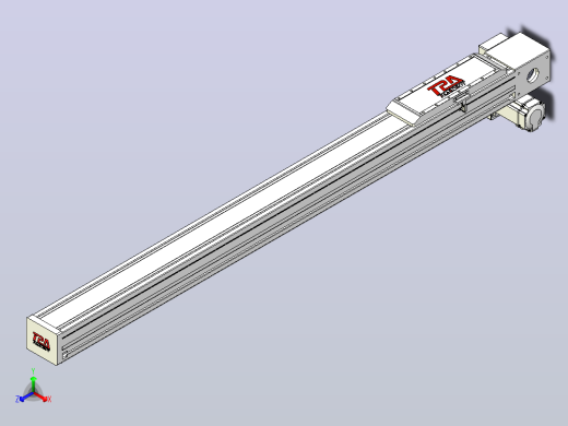 伺服电机集成皮带传动直线执行器TPA-OCB-120-224-L1250-RP-P75-N3