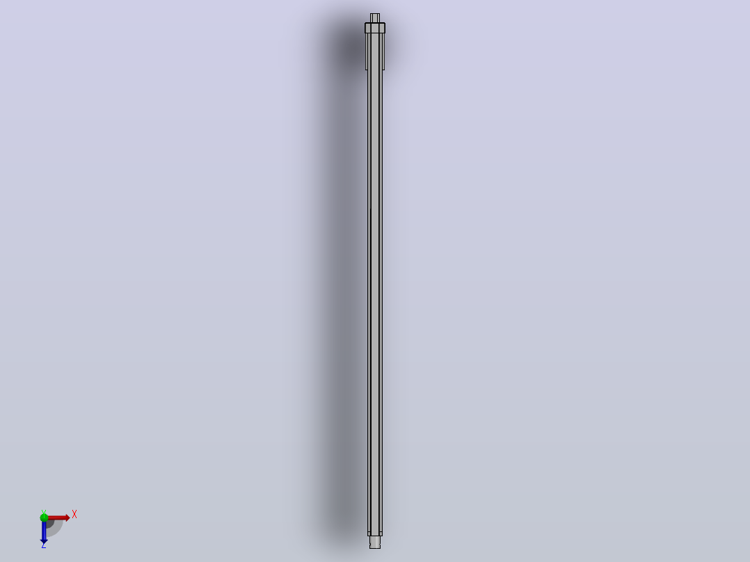 1000N电动推杆(ZJWSN-YF)[ZJWSN-YF-S950]俯视图