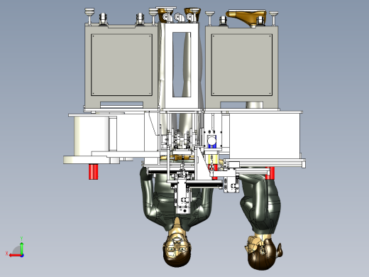 枪阀自动组装线step格式后视缩略图