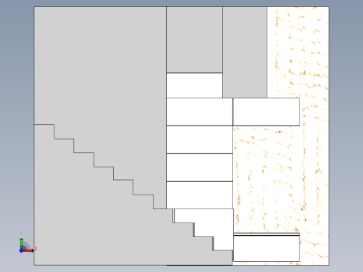 solidworks 楼梯柜前视缩略图