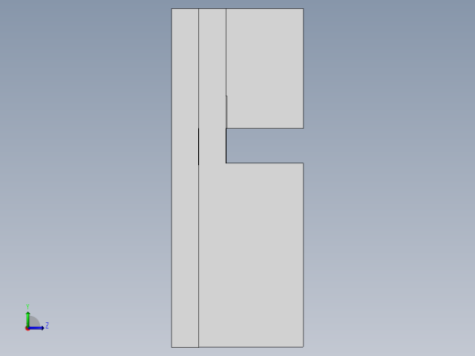 solidworks 楼梯柜左视缩略图