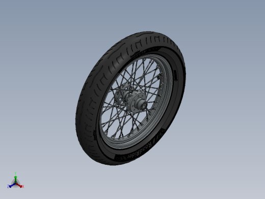 solidworks 后车轮正等轴测缩略图