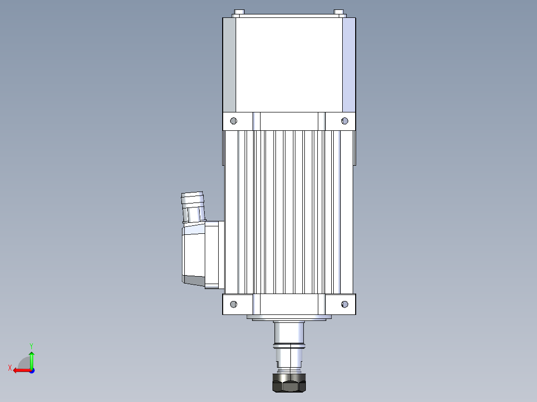CNC 机床3100x2100x200后视图