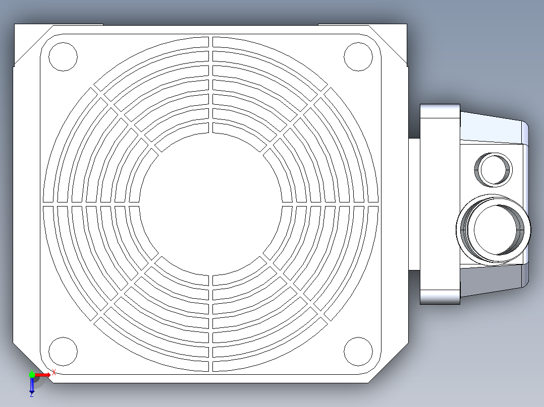 CNC 机床3100x2100x200俯视图
