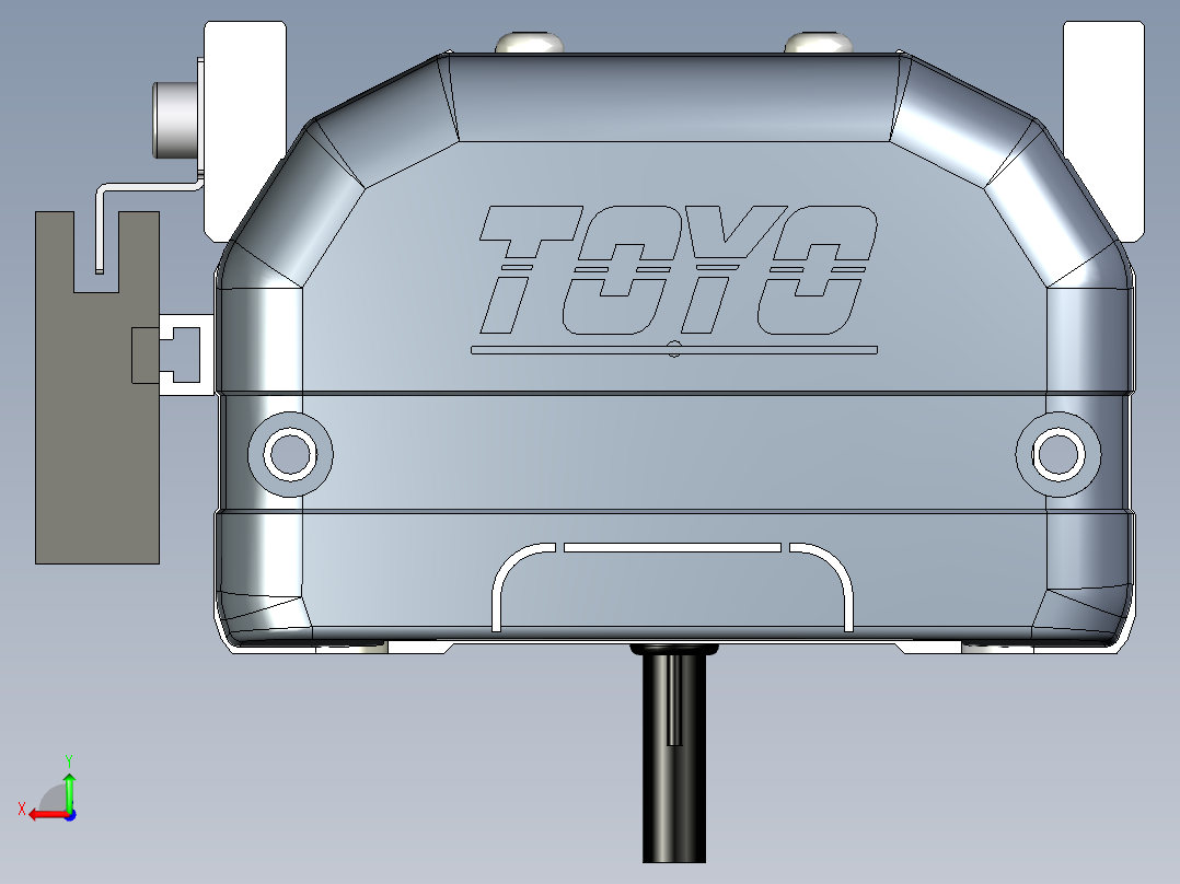 Toyo东佑达直线模组-ETH12-50-BC-100W+煞車后视图