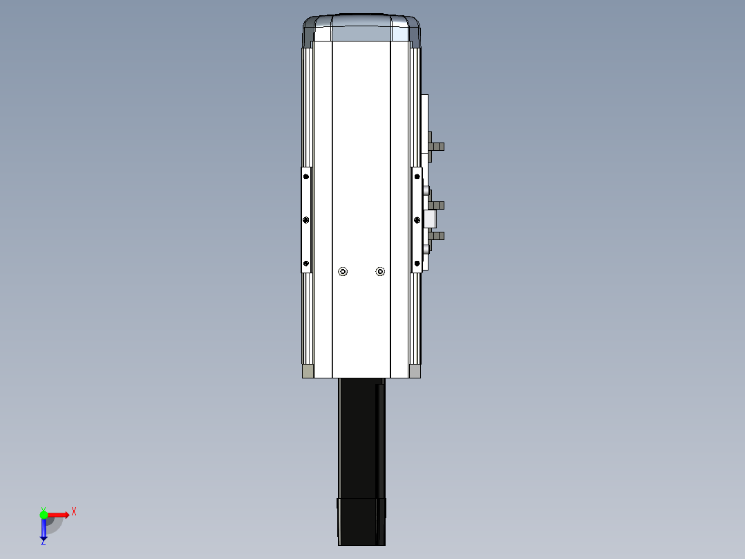 Toyo东佑达直线模组-ETH12-50-BC-100W+煞車俯视图