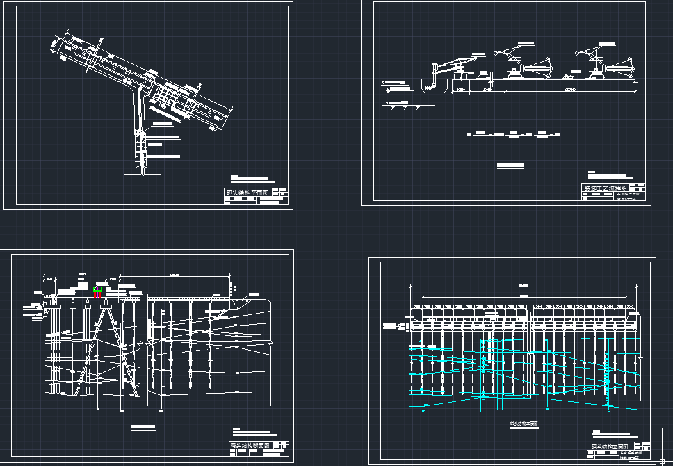 港件杂货港区总平面布置与码头结构设计