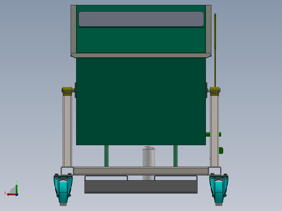 水泥净浆搅拌机后视图