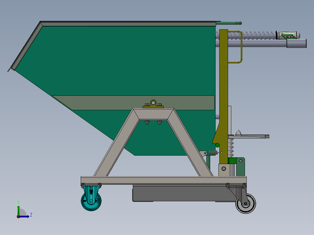 水泥净浆搅拌机左视图