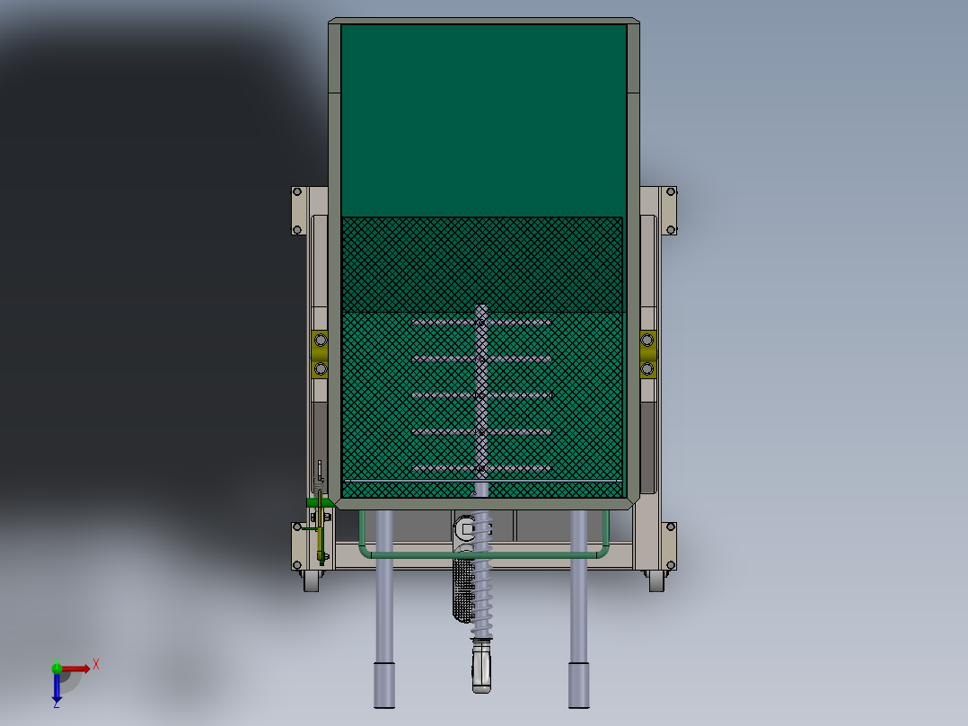 水泥净浆搅拌机俯视图