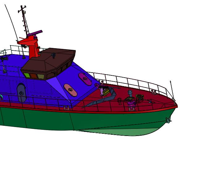 高速巡逻公务艇