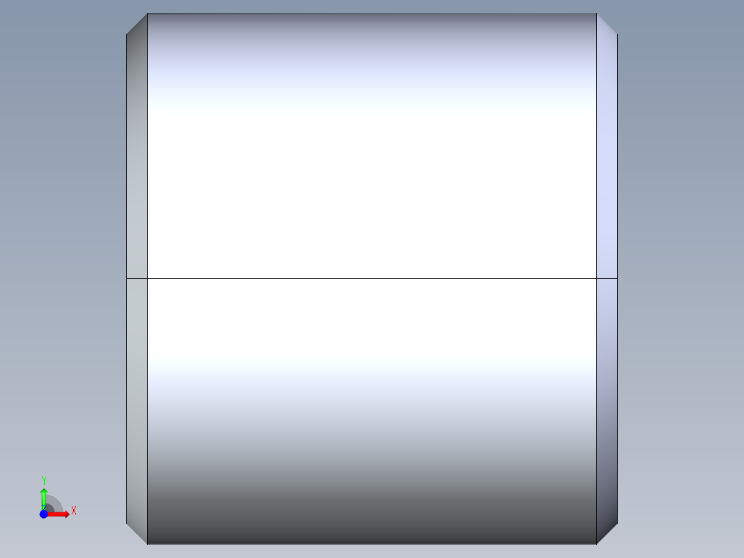 公制梯形螺母-TR12x3x26x24.STEP前视图