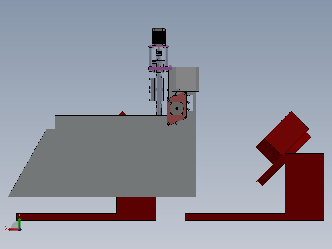 139数控机床后视图