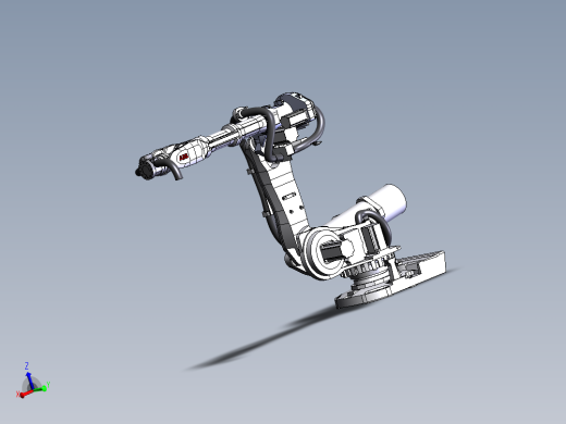 E1149-ABB全机器人模型三维Step