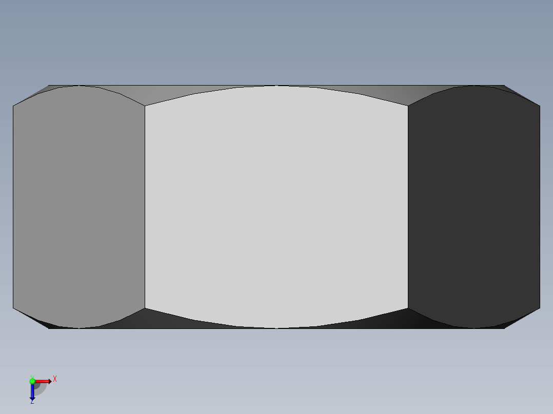 DIN 934 螺母-M60 Nut.SLDPRT俯视图
