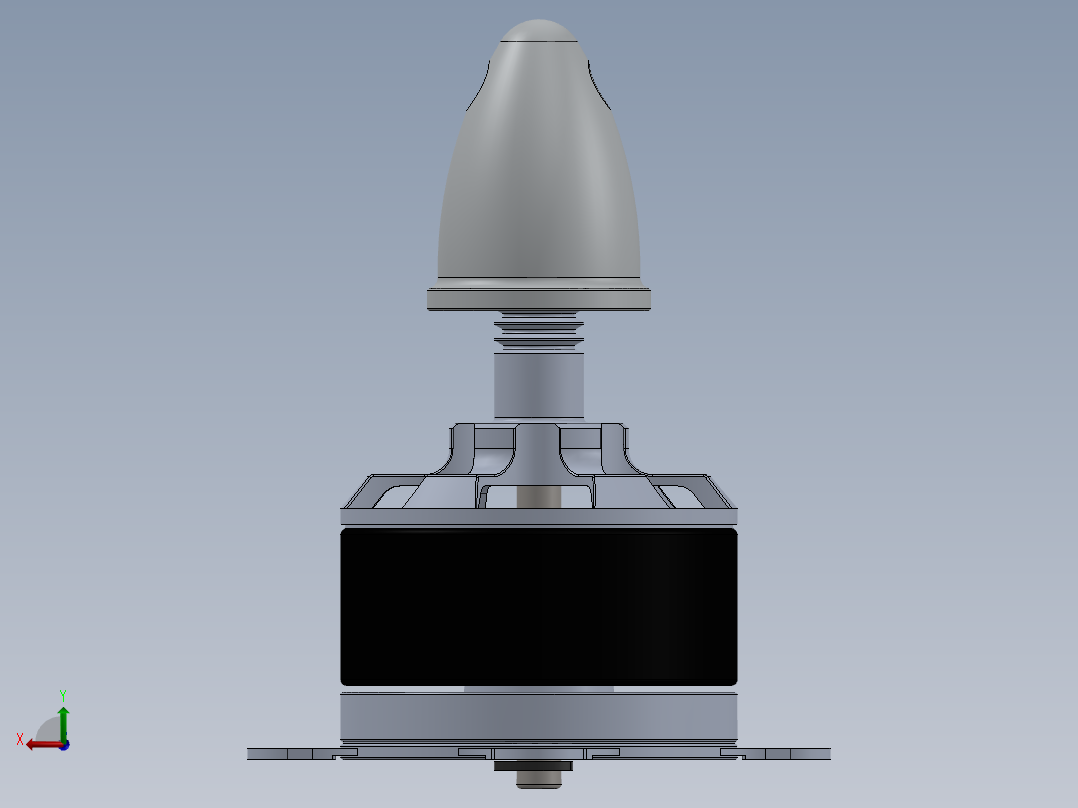 强劲马达-mt1306后视图