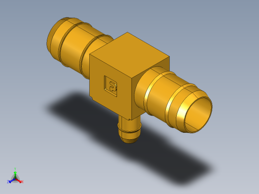 工业通用螺蚊管倒齿式工业硬管接头Union Tee Combination Sizes 224-8-8-4
