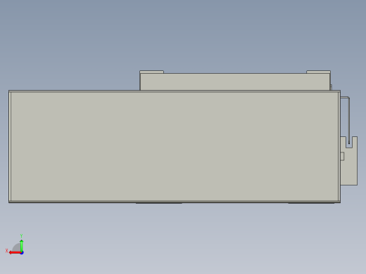 直线模组LHC17-S700-R设计图纸后视缩略图