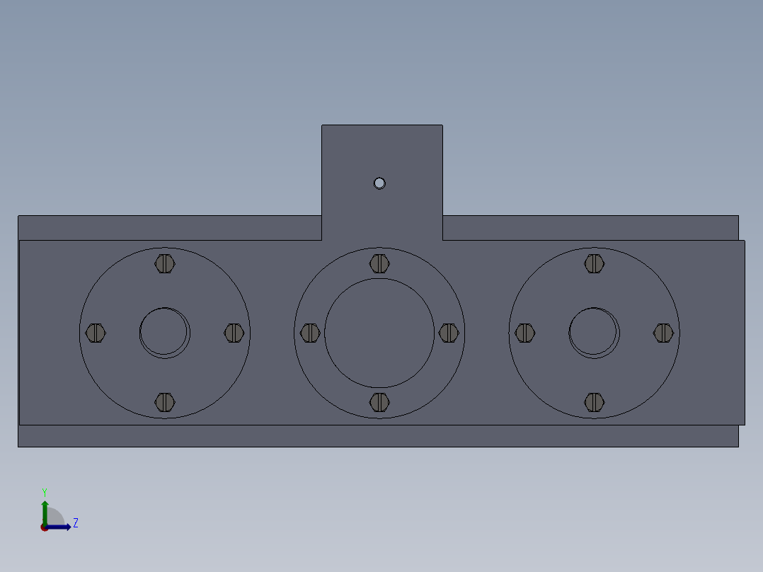自动控制液压板料剪切生产线设计—液压结合的成品接料架设计左视图