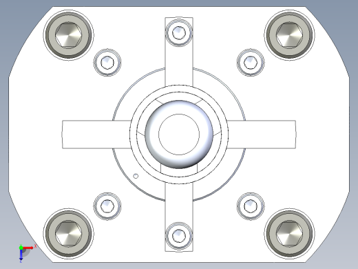 KOSMEKSFK3150-G多系列多零件图纸模型俯视缩略图
