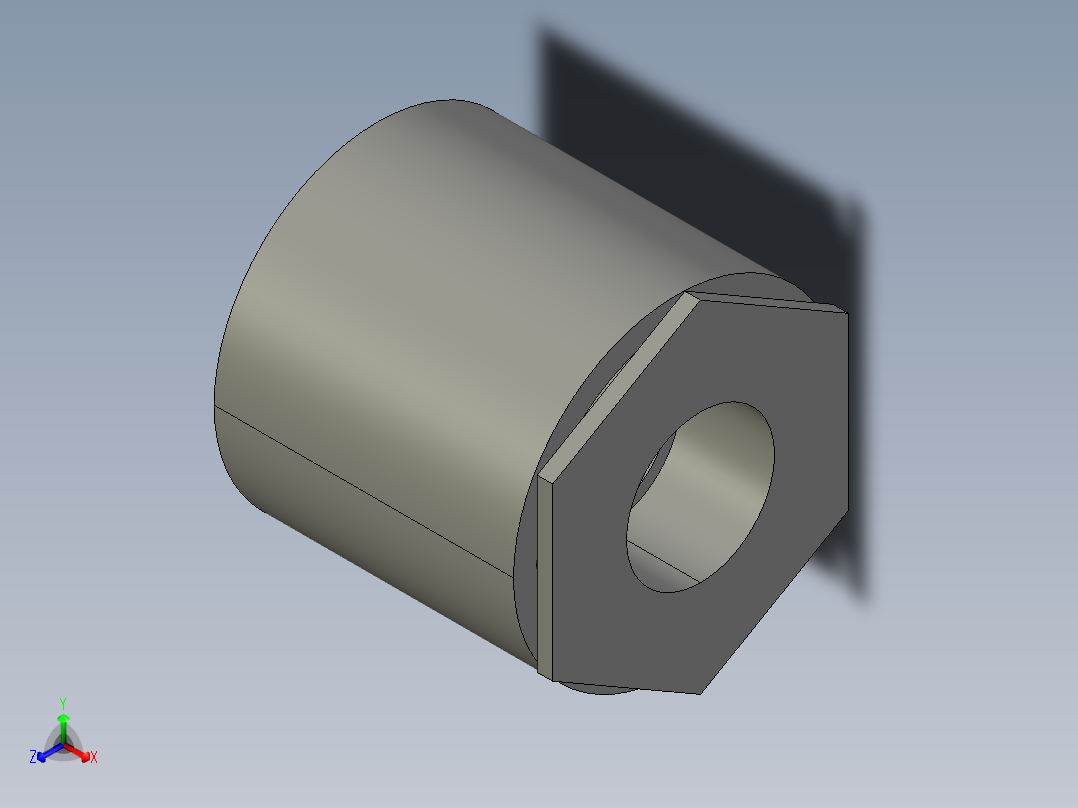 船舶管路系统SeaCor_ReducerCoupling_SxS_37J229420_4in x 2in正等轴测图