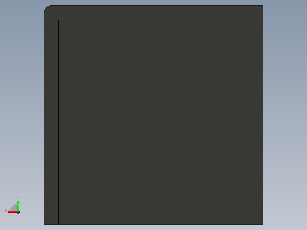 型材-BR 30X30 CORNER BRACKET SQUARE CAP KJN517282后视图