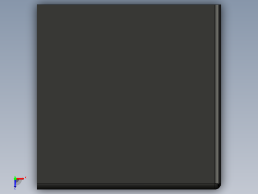 型材-BR 30X30 CORNER BRACKET SQUARE CAP KJN517282俯视缩略图
