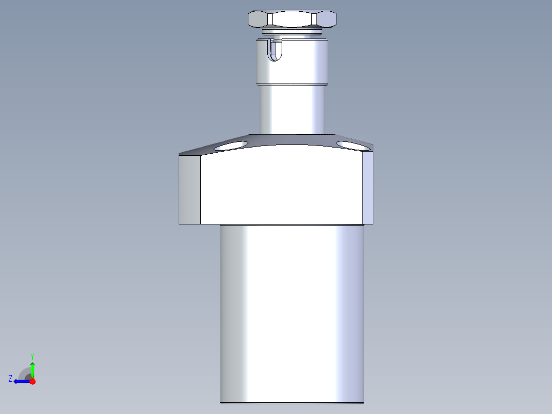 KOSMEKLT0400-SR-Y60多系列多零件图纸模型多系列多零件图纸模型右视图