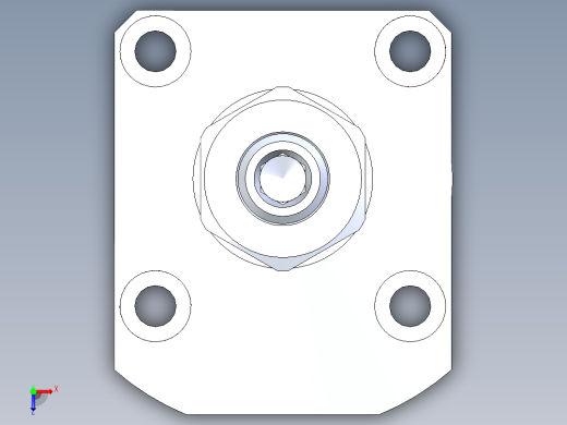 KOSMEKLT0400-SR-Y60多系列多零件图纸模型多系列多零件图纸模型俯视缩略图