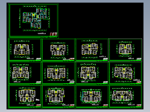 高佳苑小区户型平面图