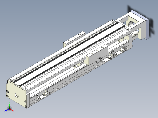 TPA-KNR-100E-2020C-L300A1-M-H75-N3线性模块铝制底座
