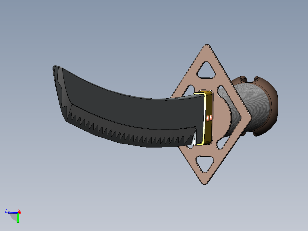 剑、宝剑(121)主视图