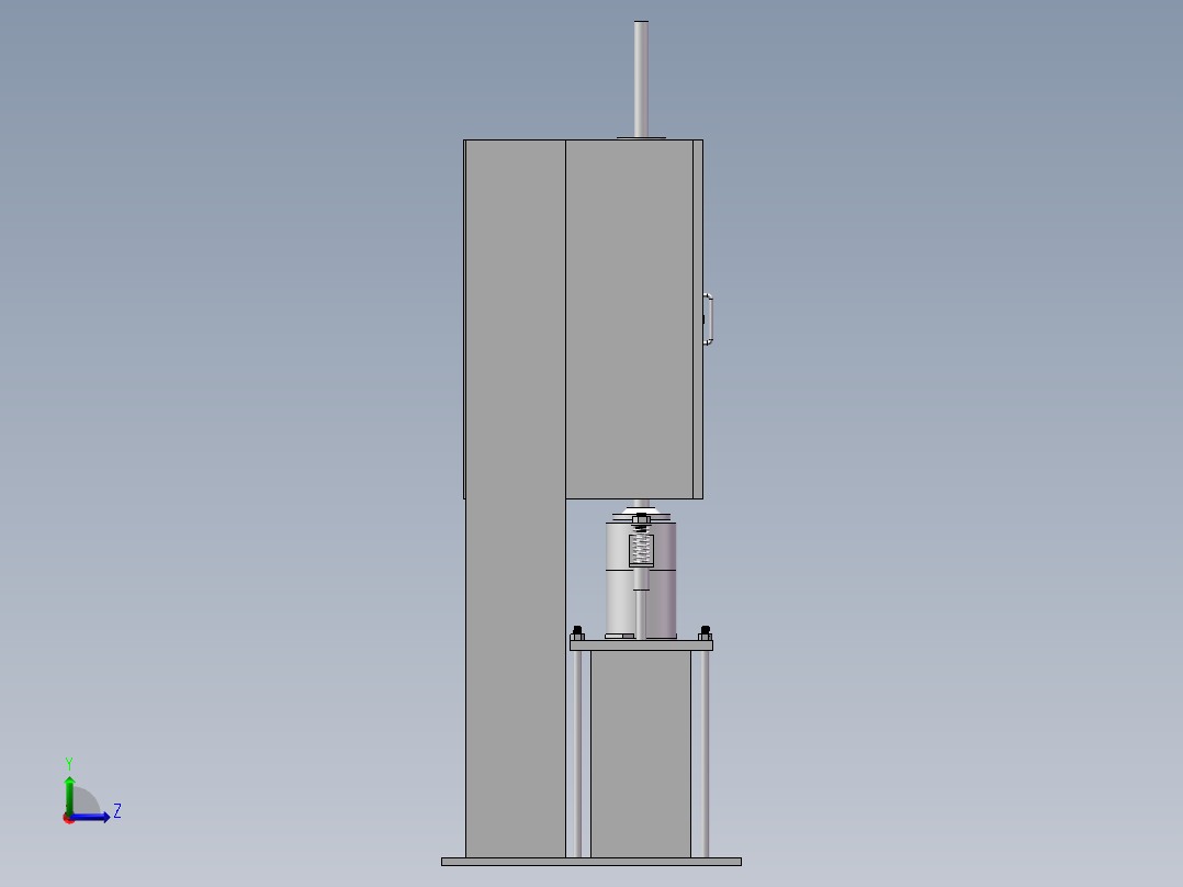 马歇尔击实仪sw20可编辑左视图