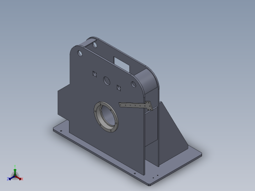 铅带卷带机sw20可编辑正等轴测缩略图