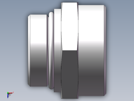 美制O圈密封接头、1CO-52-20俯视缩略图