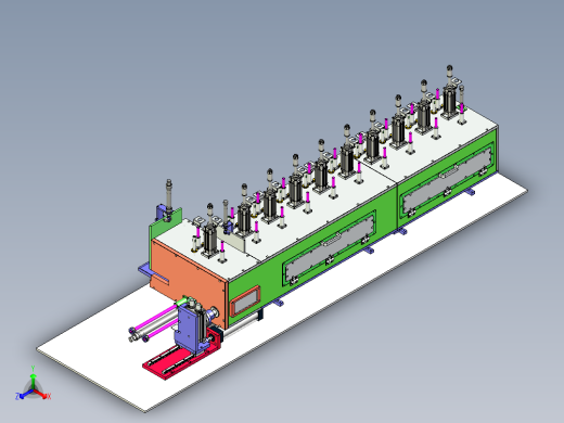 HF-900 烘焙面团多头分切成型机