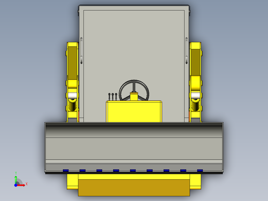 B3003802-山猫装载机前视图