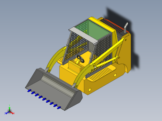 B3003802-山猫装载机正等轴测缩略图