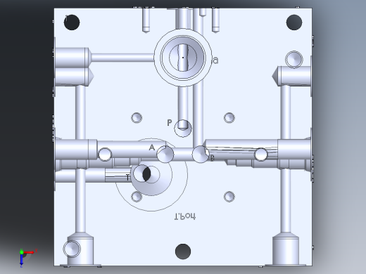 液压块 NG10 - NG6俯视缩略图