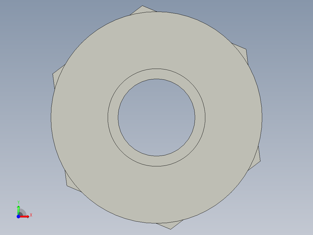 15T-RC6分-12直立接头前视图