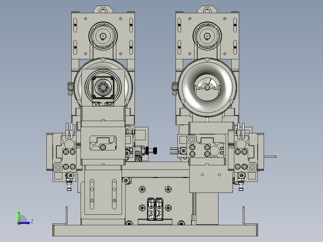芯棒角度调整左视图