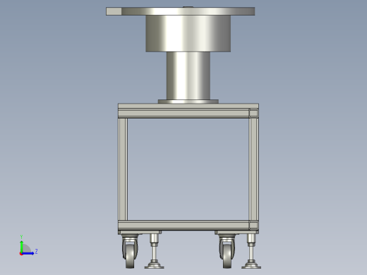 料仓放置模组1左视缩略图