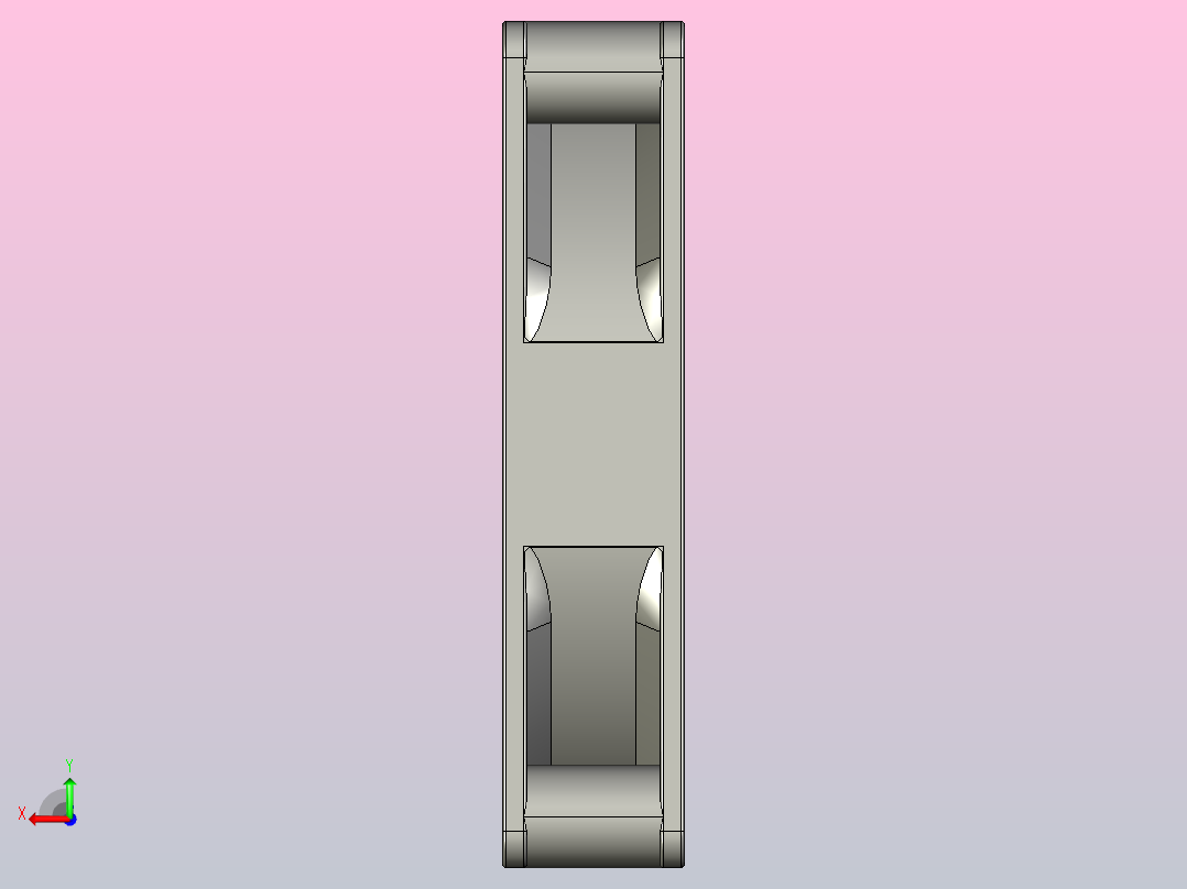 70×70×15mmDC轴流风机╱DC轴流风扇[TX7015H12]后视图